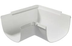 PVC gutter "D" corner