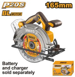 INGCO circular saw 165mm cordless 2V PS+