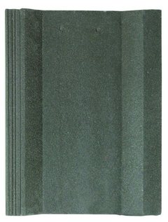 Perspective roof tile through color slate gray