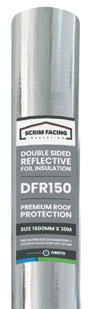 Scrim facing eco DFR150 1.5 x 30m absto