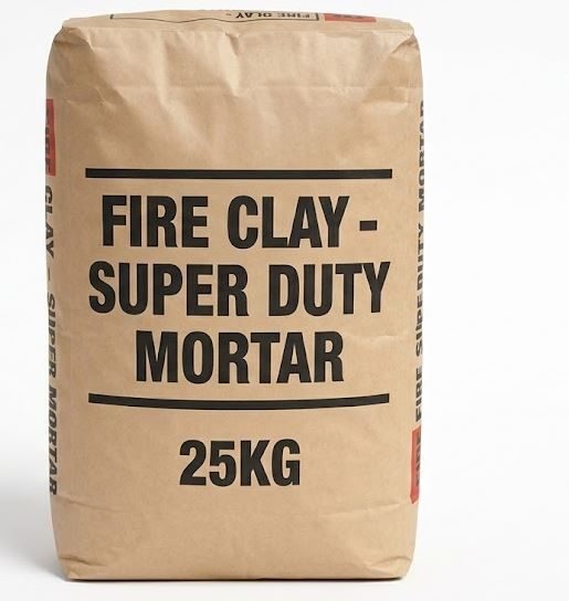 Fire clay-super duty mortar 25kg EA