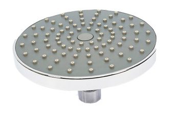 Shower rose round 100mm plastic