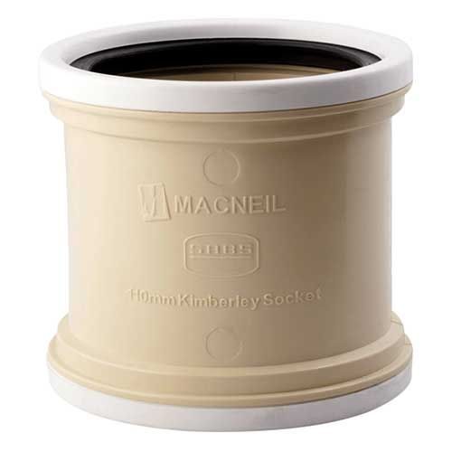 PVC kimberley socket u/g 110mm