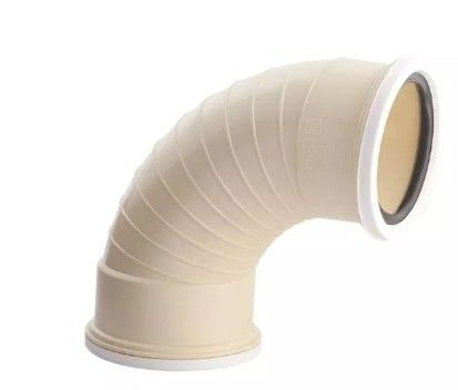 PVC bend 110MMX90 PL c/flo u/g