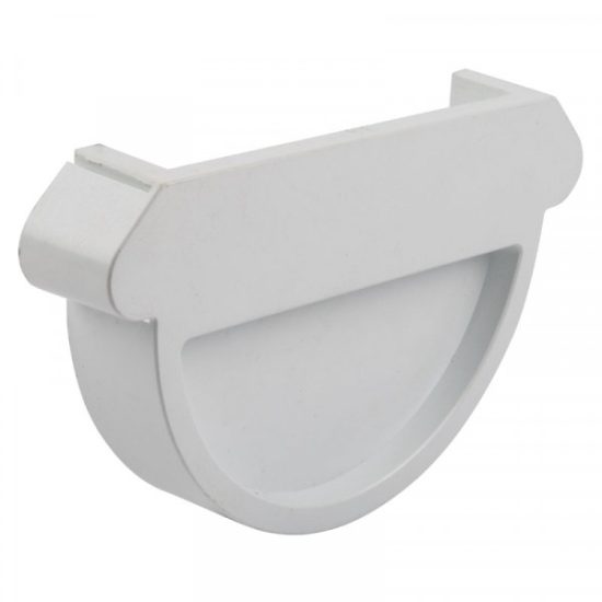 PVC gutter HR stopend ext