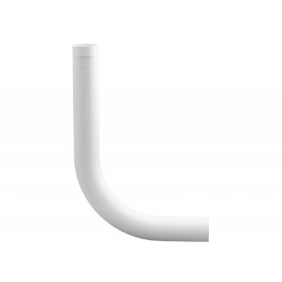 Pipe flush white PVC 44mm
