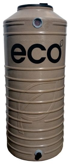 Watertank ecoslim complt 950L beige (with tap)