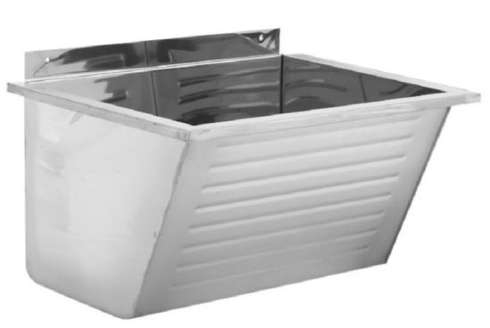 Washtrough single SS