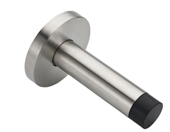 QS door stop wall mount str pre-pack
