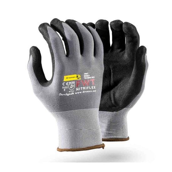 Glove nitriflex palm (9)
