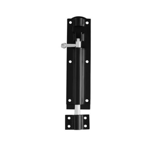 Barrel bolt black japan 100mm