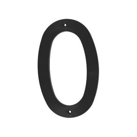 Numeral plast black 200mm NO 0