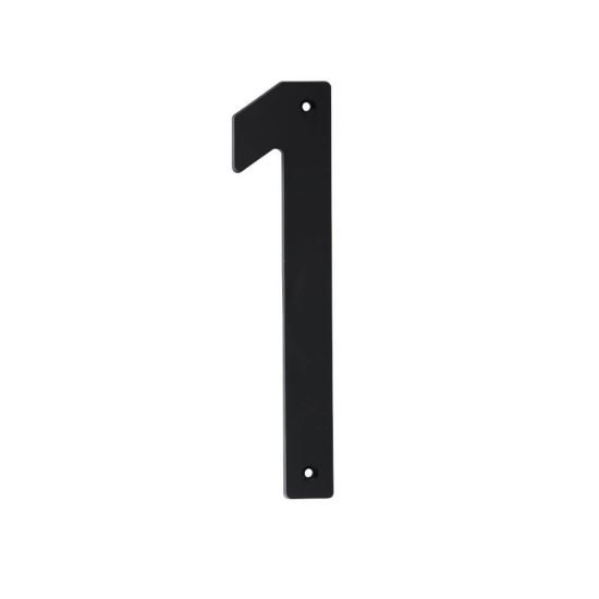 Numeral plast black 200mm NO 1