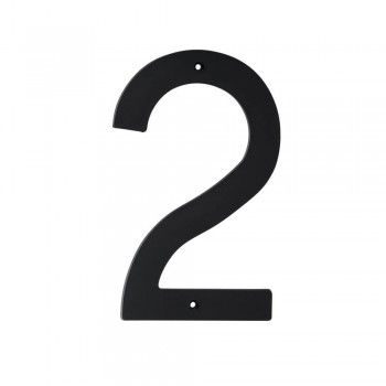 Numeral plast black 200mm NO 2