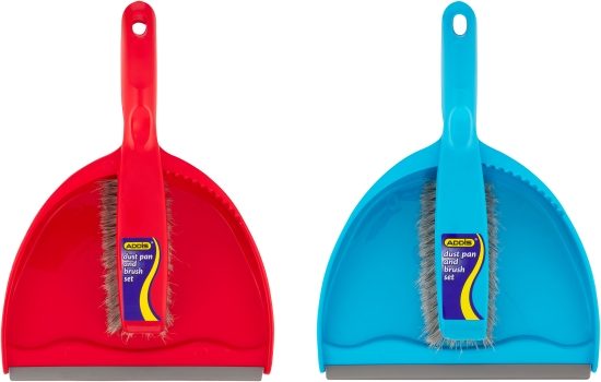 Dustpan set asst addis
