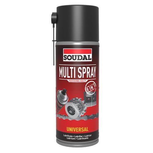 Soudal aerosol multi spray 8 IN 1 400ML