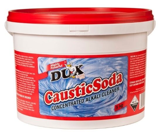 Dux caustic soda flakes 5kg