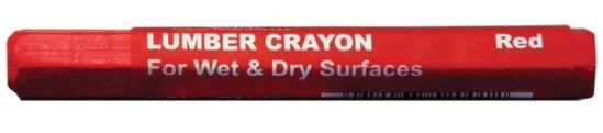 Lumber crayons red