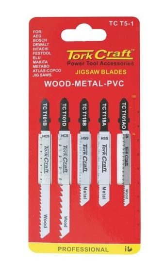 Blade jigsaw combo set t-shank