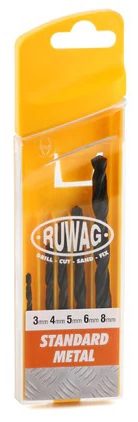 Drill bit std metal 3-8MM 5-piece