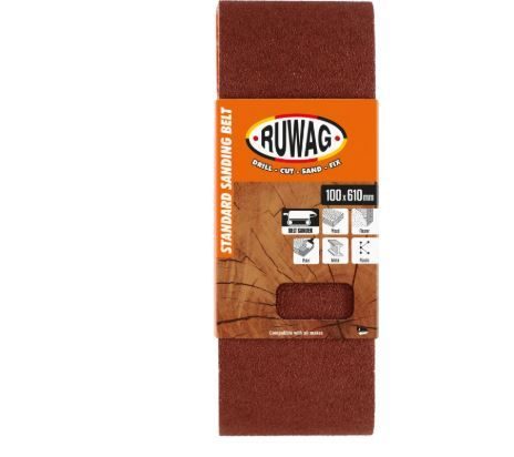 Sanding belt 100 x 560 P100 (3) ruwag