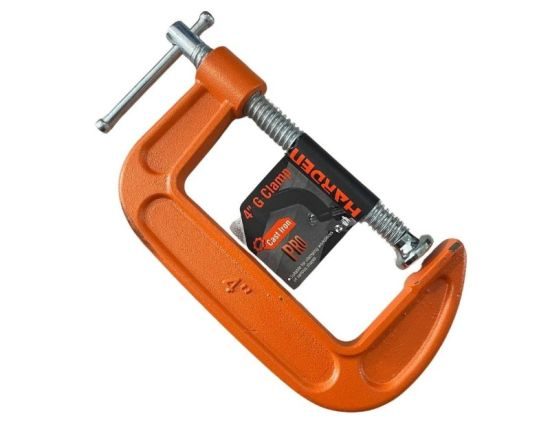 Clamp G 100mm 4" harden