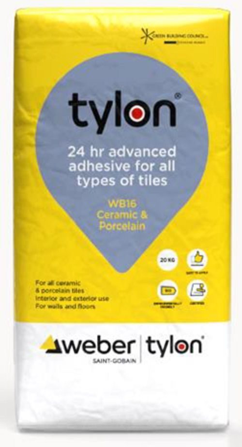 Tylon ceramic & porcelain WB16 20kg