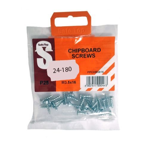 S/top screw chipboard M3.5X12 P25