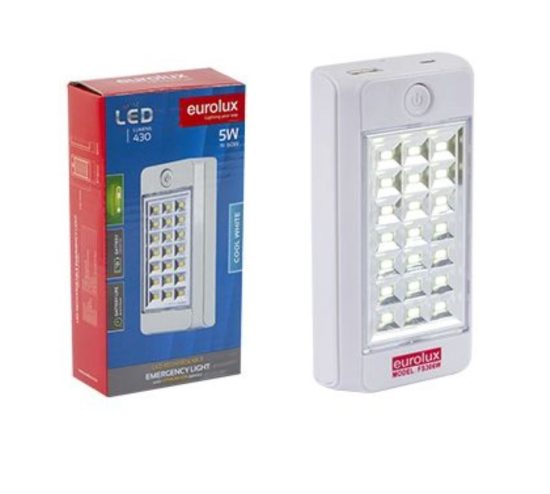 Rechargeable emergency light 5W LED