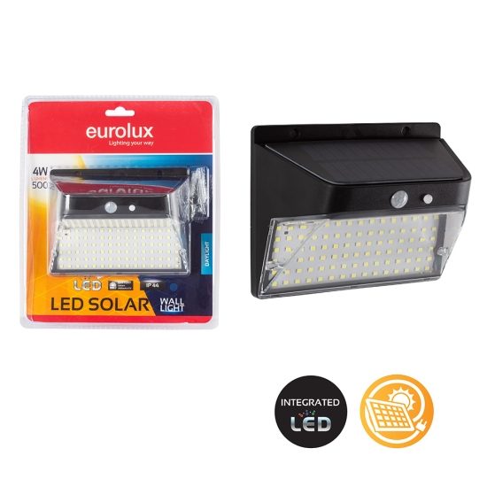 Light wall solar motion sensor 4W