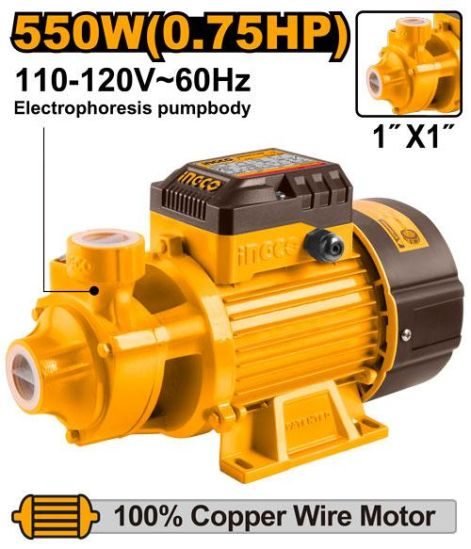 INGCO pump max flow 750W 50L/MIN