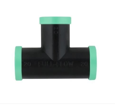 Full flow 20mm tee