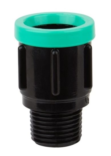 Full flow 20mm x 1/2 male adaptor