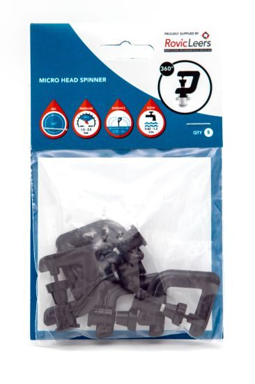Micro head spinner black PK5
