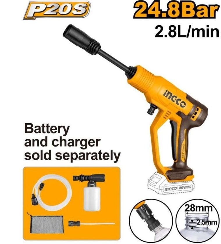 INGCO p/washer 20V PS + cordless