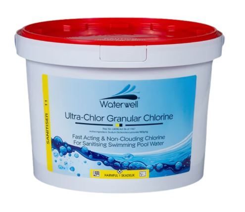 Waterwell ultra chlor 4kg bucket