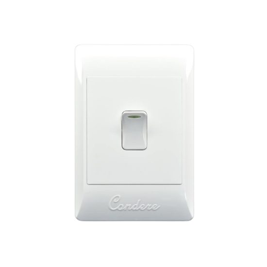 Electric switch 1LEVER 1WAY 2 x 4 condere