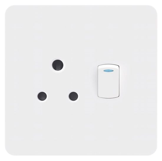 Electric switch sing socket 16A 4 x 4 chint