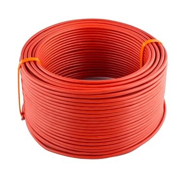 House wire 1.5mm red 100m per meter