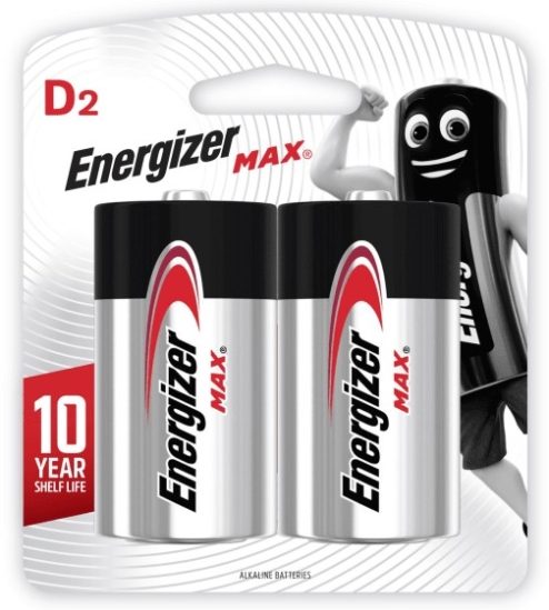 Battery energizer "D" max [2]