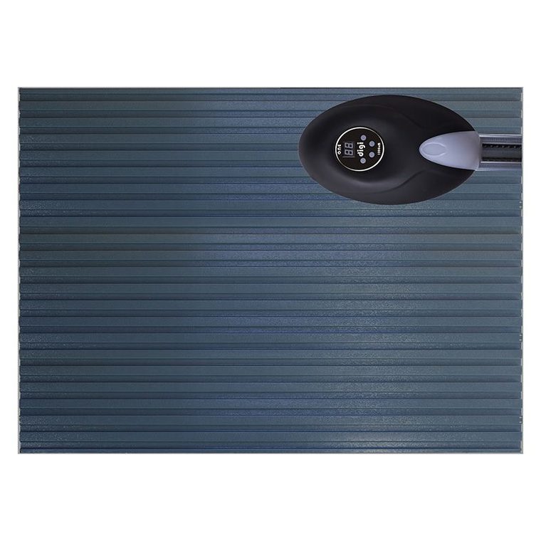 G/door single sectional o/head 2440 x 2100 charc
