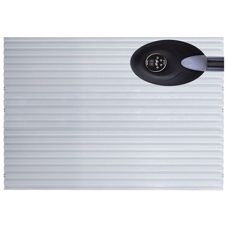 G/door single sectional o/head 2440 x 2100 white