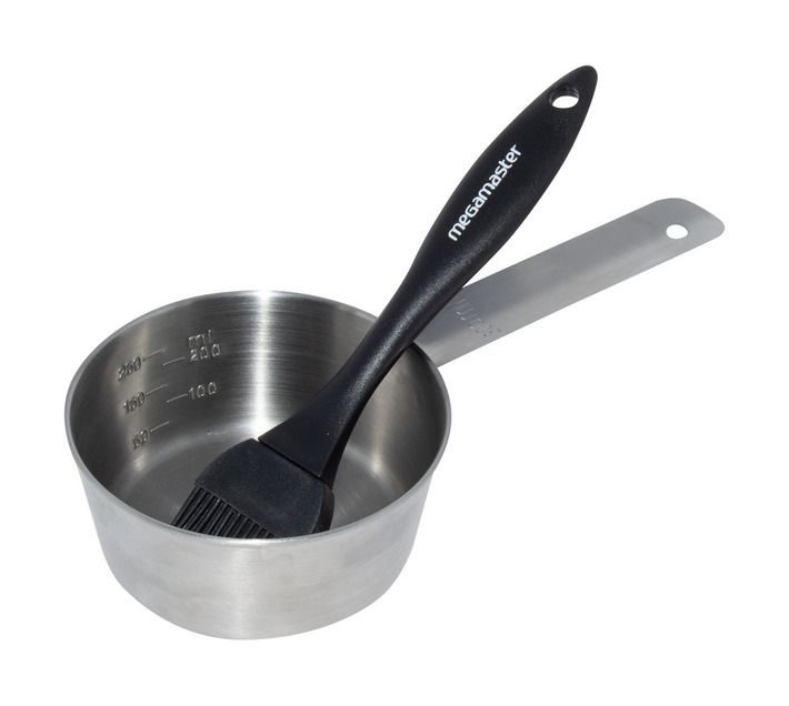 Megamaster basting brush & bowl