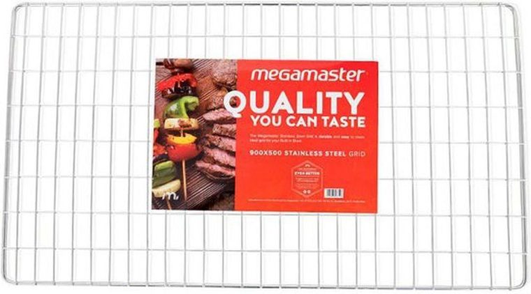 Megamaster stainless steel grid 900 x 500