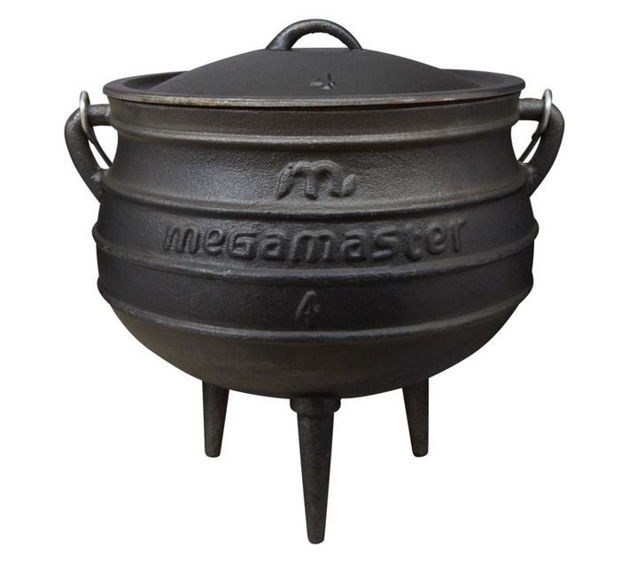 Megamaster cast iron potjie NO 4